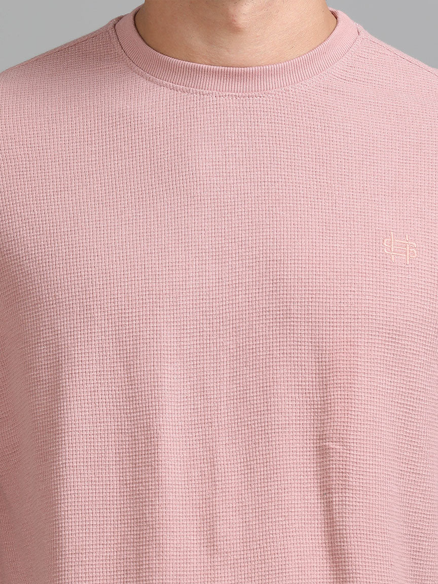 Sunset Haze Oversized Solid T-shirt
