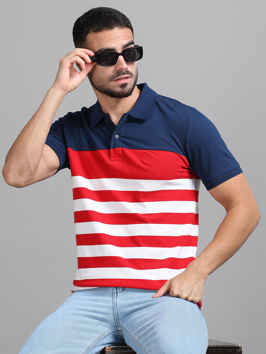 Sailor Spirit Polo Striped T-shirt