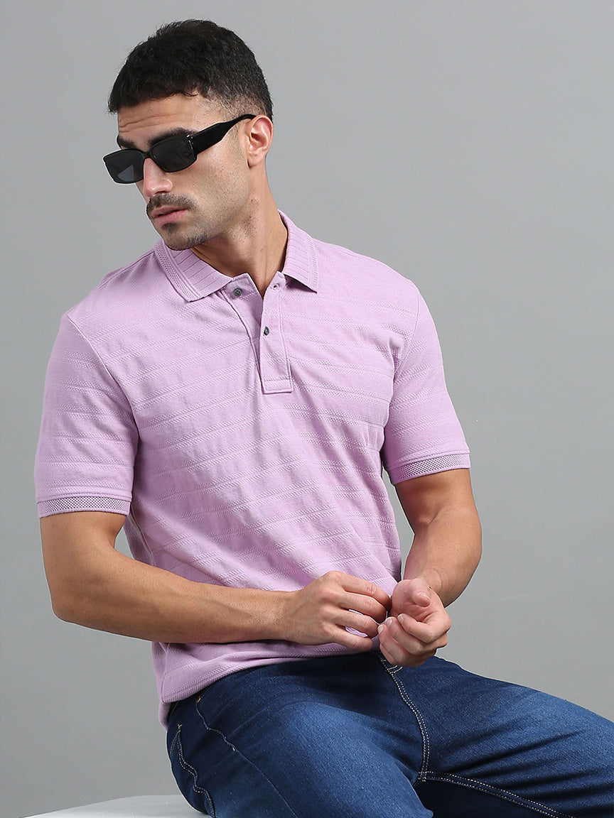 Petal Kiss Polo Solid T-shirt